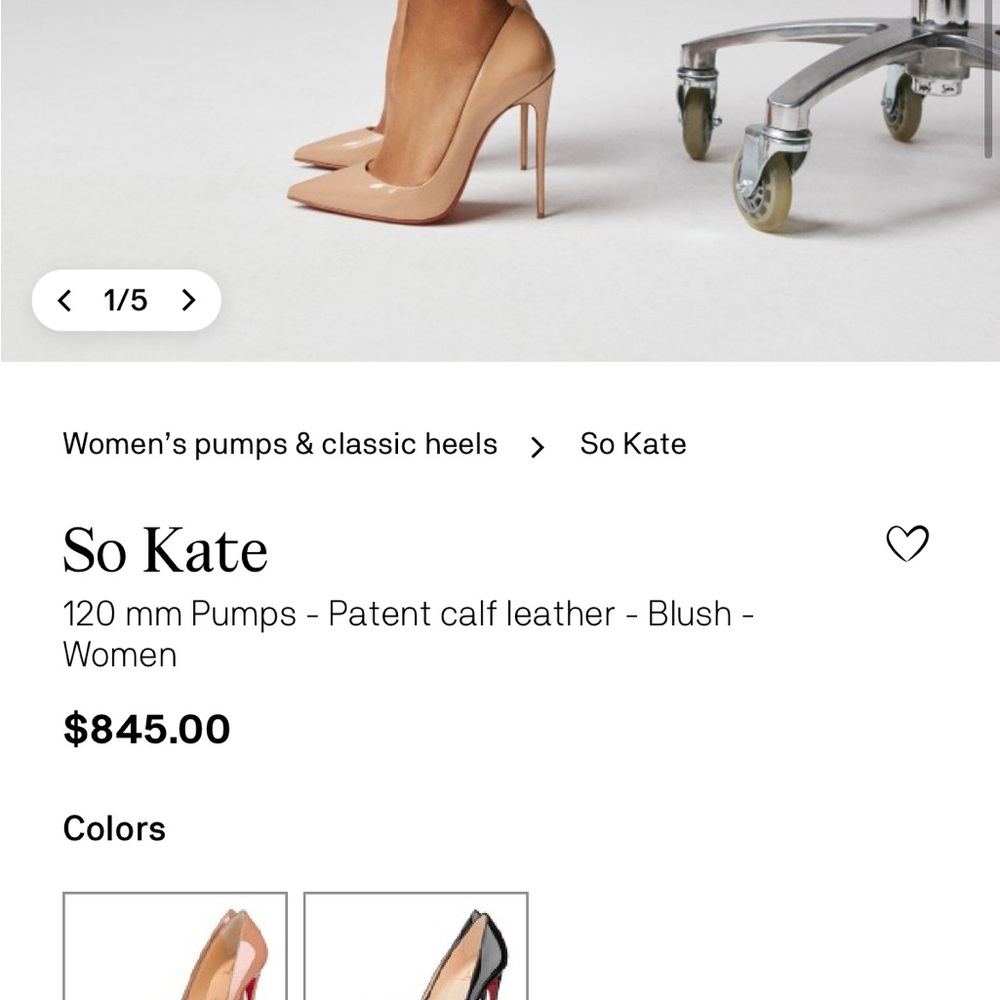 Blush Patent Leather Pumps